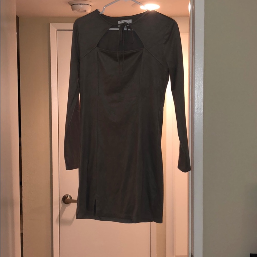 KENDALL AND KYLIE SUADE DRESS